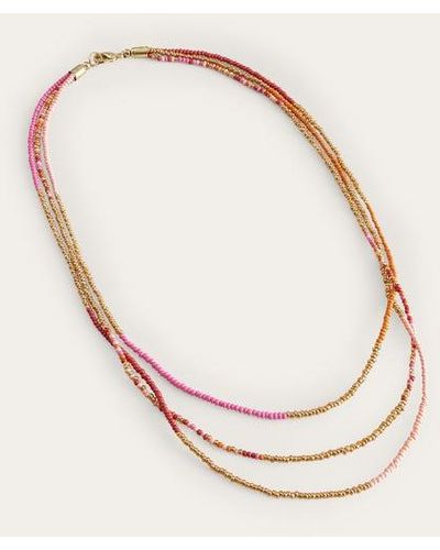 Boden Beaded Necklace - Natural