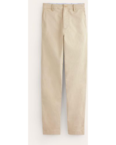 Boden Barnsbury Chino Trousers - Natural