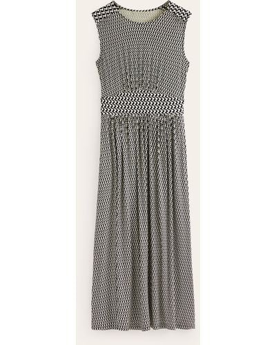 Boden Thea Sleeveless Midi Dress - Grey