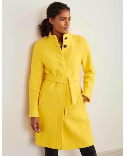 Yellow Coats for Women | Lyst