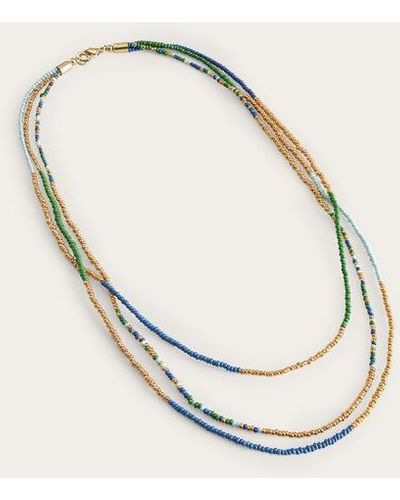 Boden Beaded Necklace - Natural