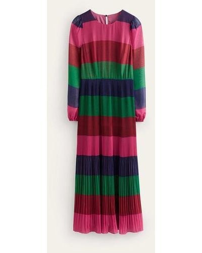 Boden Colourblock Maxi Dress - Multicolor