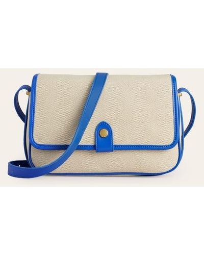 Boden Structured Cross-body Bag - Blue