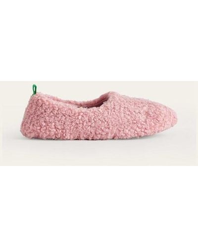 Boden Borg Ballerina Slippers - Pink