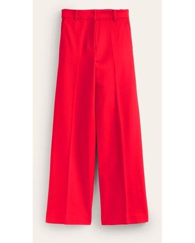 Boden Westbourne Ponte Pants - Red
