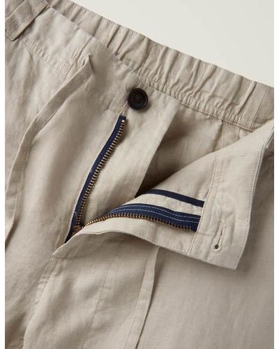 Boden Relaxed Linen Pants - Natural