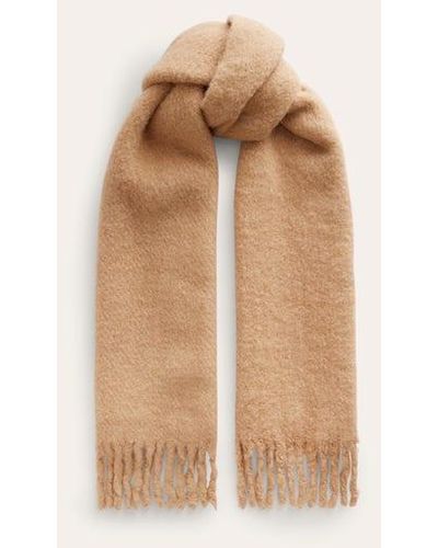 Boden Fluffy Scarf - Natural