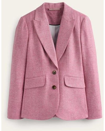 Boden The Marylebone Wool Blazer - Pink