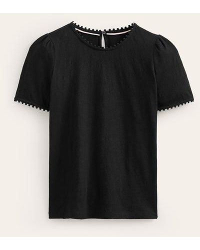 Boden Ali Jersey T-shirt - Black