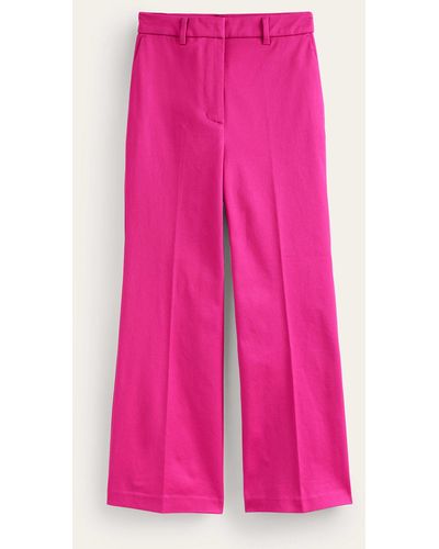 Boden Chelsea Bi-stretch Trousers - Pink