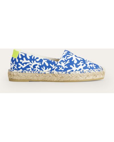 Boden Espadrilles plates classiques - Bleu