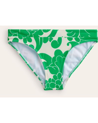 Boden Bas de bikini ithaca à empiècement - Vert