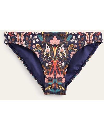 Sloane Bikini Navy Blue Texture