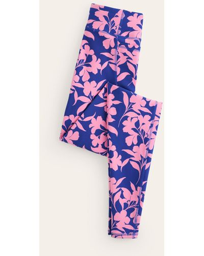 Boden High Waist Pocket leggings - Purple