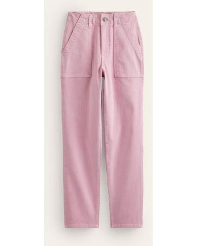 Boden Kensington Casual Pants - Pink