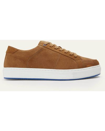 Boden Leather Colourpop Sneakers - Brown