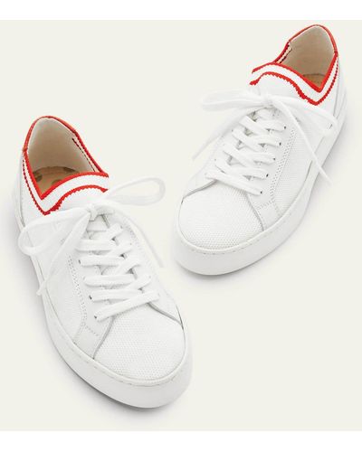 Boden Hazel Sneakers /red - White