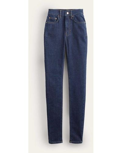Boden High Rise Skinny Jeans - Blue