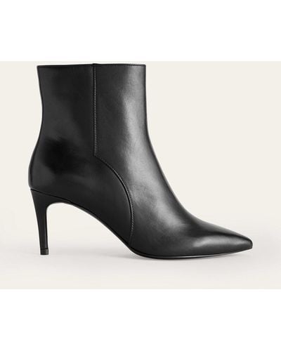 Boden Pointed-toe Ankle Boots - Black