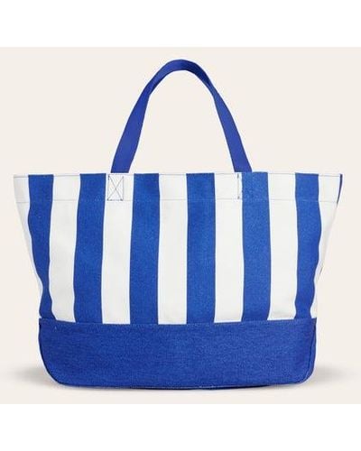 Boden Relaxed Canvas Tote Bag - Blue