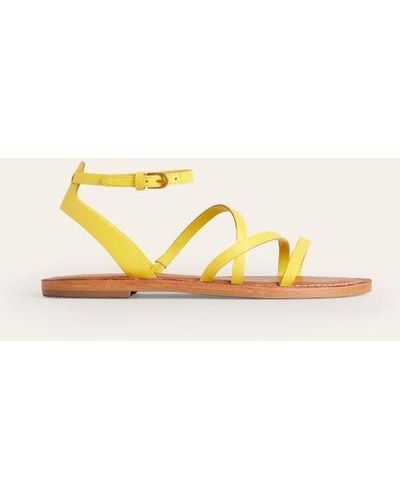 Boden Everyday Flat Sandals - Yellow