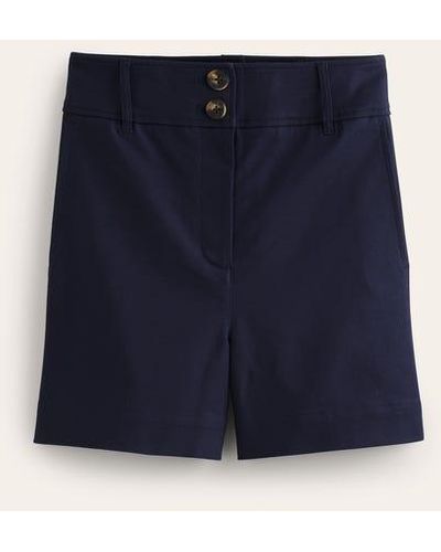 Boden Westbourne Sateen Shorts - Blue