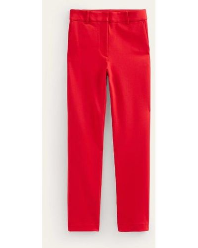 Boden Highgate Jersey Pants - Red