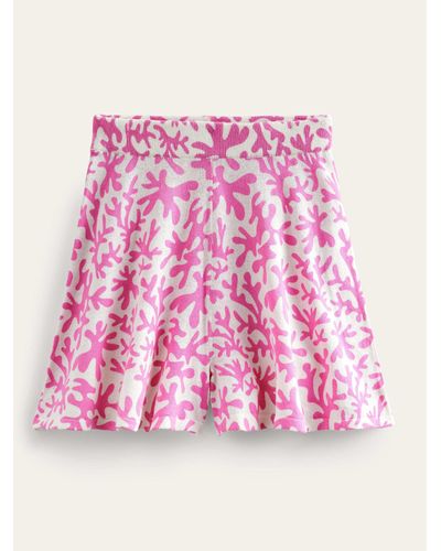 Boden Knitted Shorts - Pink