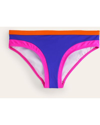 Boden Santorini Bikini Bottoms - Purple
