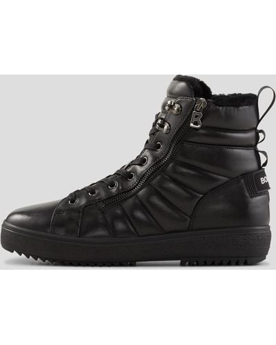 Bogner Anchorage High-top Sneakers With Spikes - Black