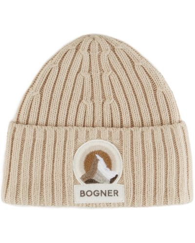 Bogner Bony Knitted Hat - Natural