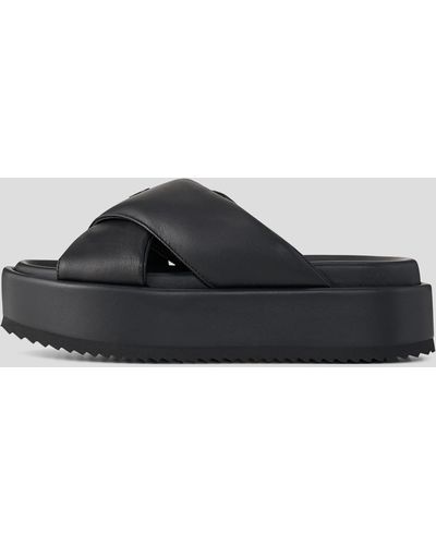 Bogner Sorrento Platform Sandals - Black