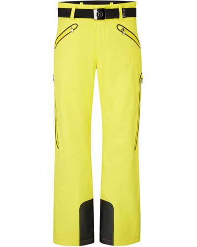 Bogner Tim Ski Trousers - Yellow
