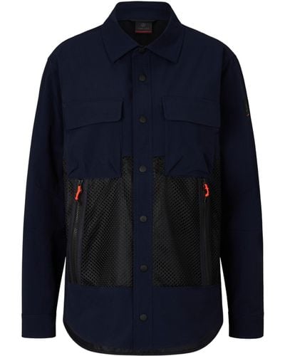 Bogner Fire + Ice Agnello Unisex Shirt Jacket - Blue
