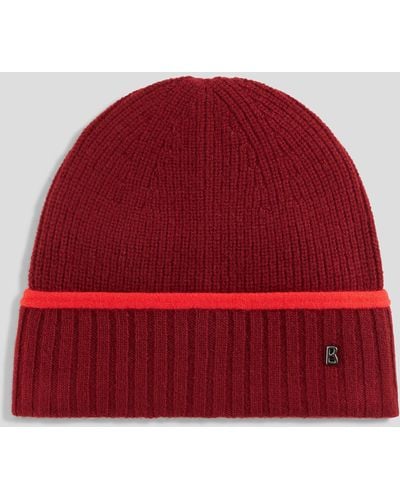 Bogner Moulan Knitted Hat - Red