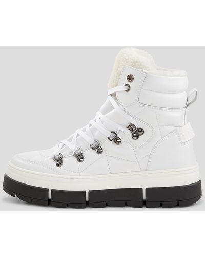 Bogner Vaduz High-top Trainers With Spikes - White