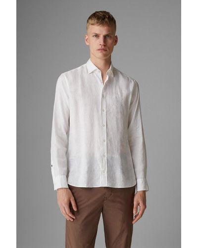Bogner Timi Linen Shirt - White
