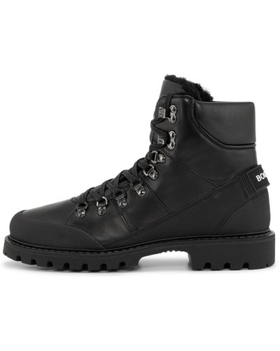 Bogner Helsinki Mid-calf Boots With Spikes - Black