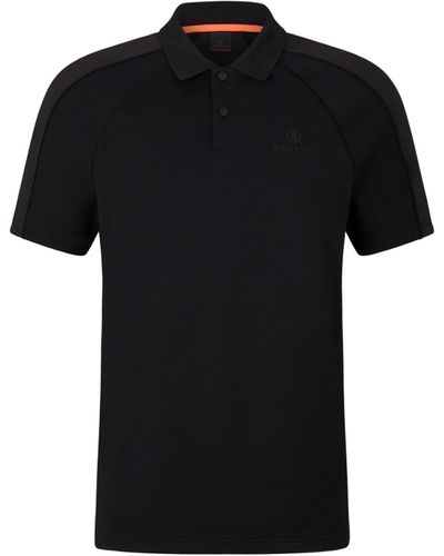 Bogner Fire + Ice Molar Functional Polo Shirt - Black