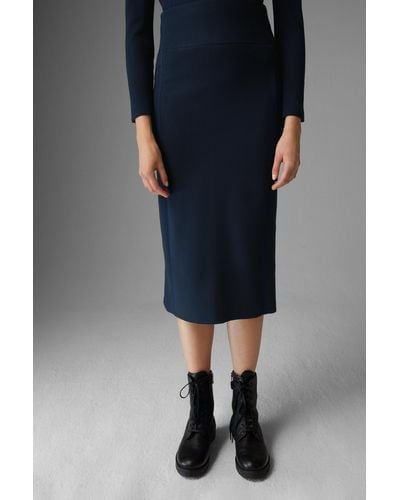 Bogner Velo Knitted Skirt - Blue