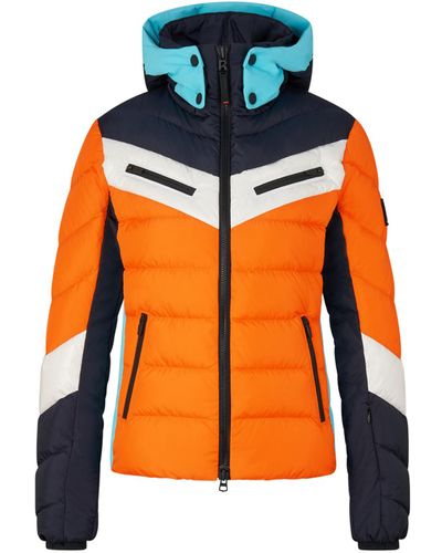 Bogner Fire + Ice Farina Down Ski Jacket - Orange