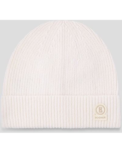 Bogner Luzi Pure New Wool Hat - White