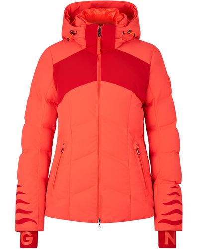 Adele LD Quilted Ski Jacket in Brown - Bogner