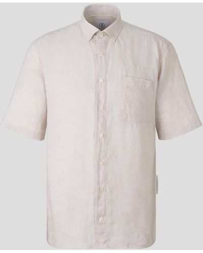 Bogner Lykos Short-sleeved Linen Shirt - Multicolour