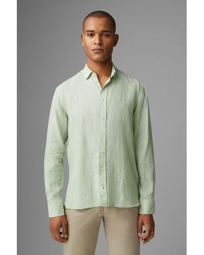 Bogner Timi Linen Shirt - Green