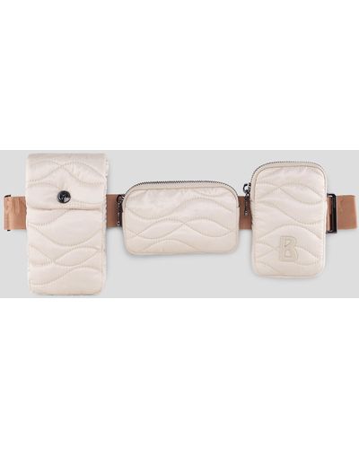 Bogner Enja Bavarian Wool Multipocket Belt Bag - Natural