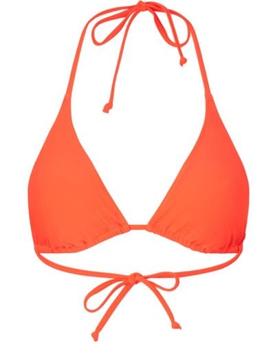 Bogner Fire + Ice Gabi Triangle Bikini Top - Red