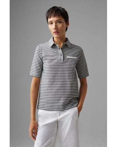 Bogner Peony Polo Shirt - Gray