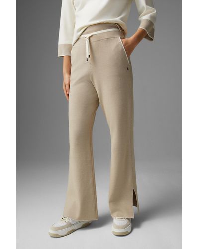 Bogner Manon Knitted Trousers - Natural