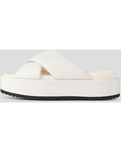Bogner Sorrento Platform Sandals - White